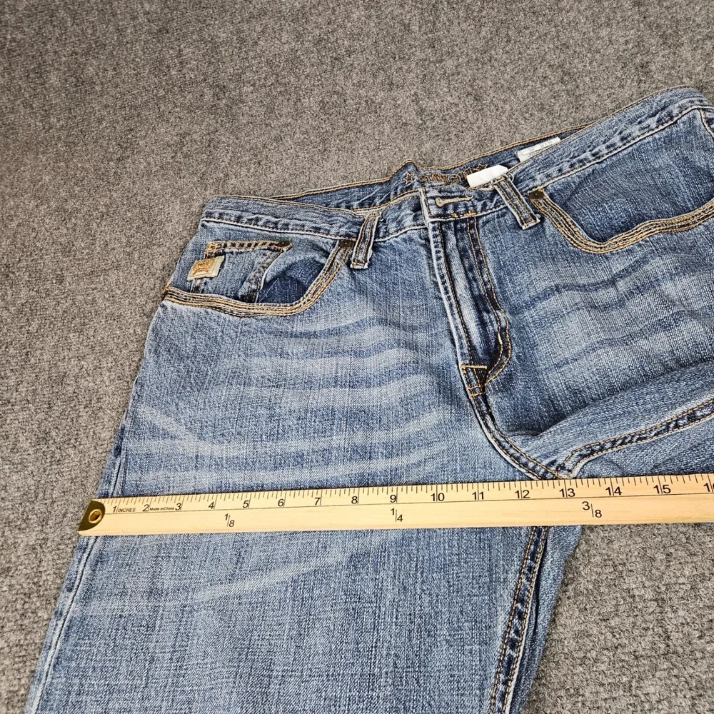 Cinch Westin Mens Jeans 36x32 Medium Wash Straight Leg Denim MB98534001
